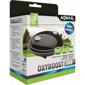 Aquael OxyBoost APR-300 Plus – 2 Çıkışlı Ayarlanabilir Sessiz Hava Motoru (2.5W)