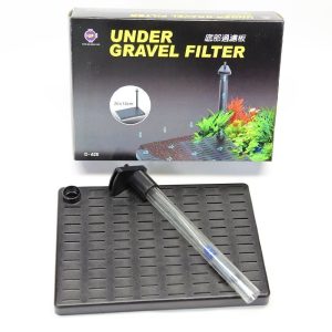 Taban Filtresi D-625 20x14cm – Akvaryum Taban Filtrasyon Sistemi ile Doğal Su Dolaşımı