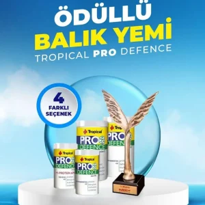 Alternative view of Tropical Pro Defence Micro Hi-Protein %60 100gr Kovadan Bölme – Probiyotik Destekli Yüksek Proteinli Yavru Balık Toz Yemi