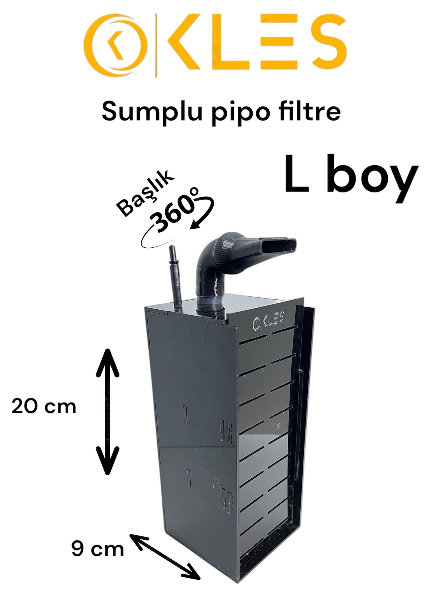 KLES Sumplu Pipo Filtre – L Boy