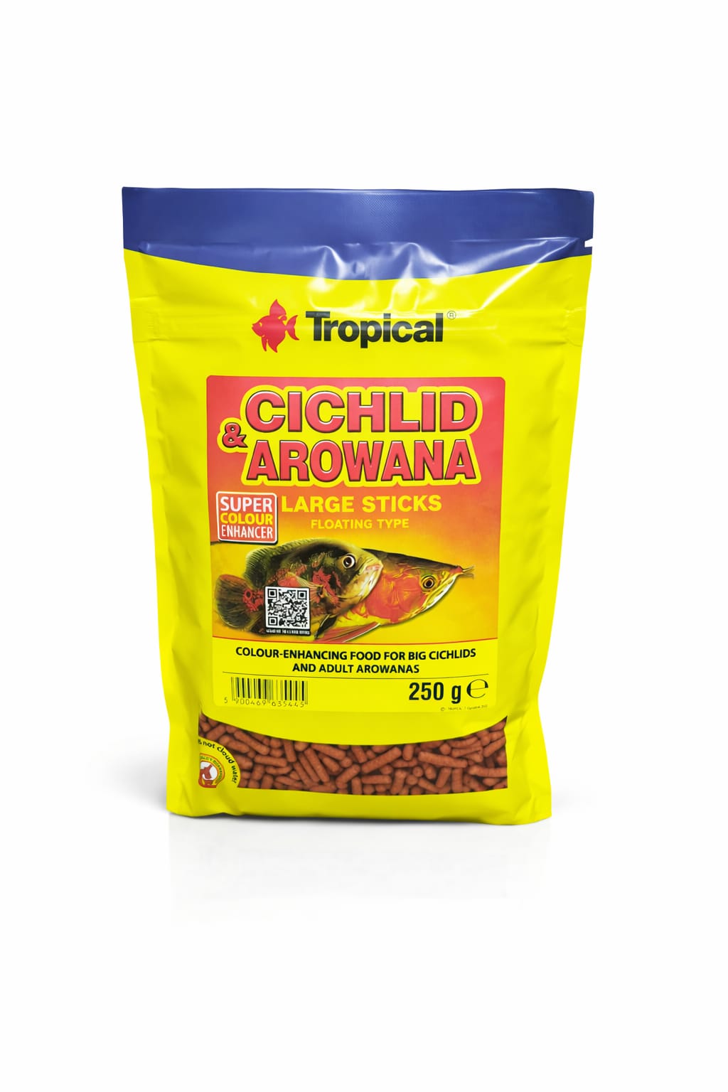 Tropical Cichlid & Arowana Large Stick 250g Eko Paket