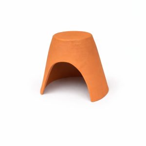 Ciklet Aşk Küpü Küçük Boy 11x10cm %100 Doğal Kil