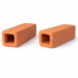 Karides Tüneli 7x2,5 cm %100 Doğal Kil