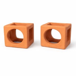 Karides Saklanma Alanı 4,5x4,5x4,5cm %100 Doğal Kil