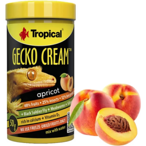 Tropical Gecko Cream Apricot 100ml (50gr) – Kayısı Aromalı Gekko Maması