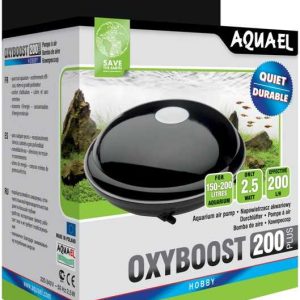 Aquael OxyBoost AP-200 Plus – Çift Çıkışlı Sessiz Hava Motoru (2.5W)