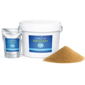 Larviva Pro Start 100mc 25gr – Betta, Tetra, Melek, Ramirezi ve Japon Yavruları İçin İlk Beslenme Toz Yemi