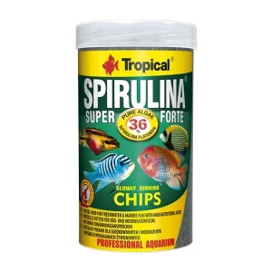 Tropical Spirulina Super Forte %36 – 50gr Spirulina İçerikli Cips Balık Yemi (Kovadan Bölme)