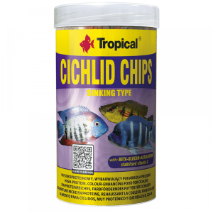 Tropical Cichlid Chips 250ml 130gr Cikletler İçin Renklendirici Yem