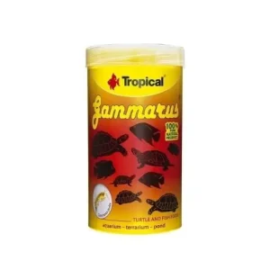 Tropical Gammarus 1000ml (120gr) – %100 Doğal Kurutulmuş Karides Balık ve Kaplumbağa Yemi