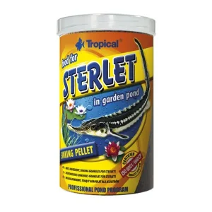 Tropical Food For Sterlet 1000 ml – 650 gr | Büyük Balıklar İçin Yüksek Proteinli Batıcı Yem