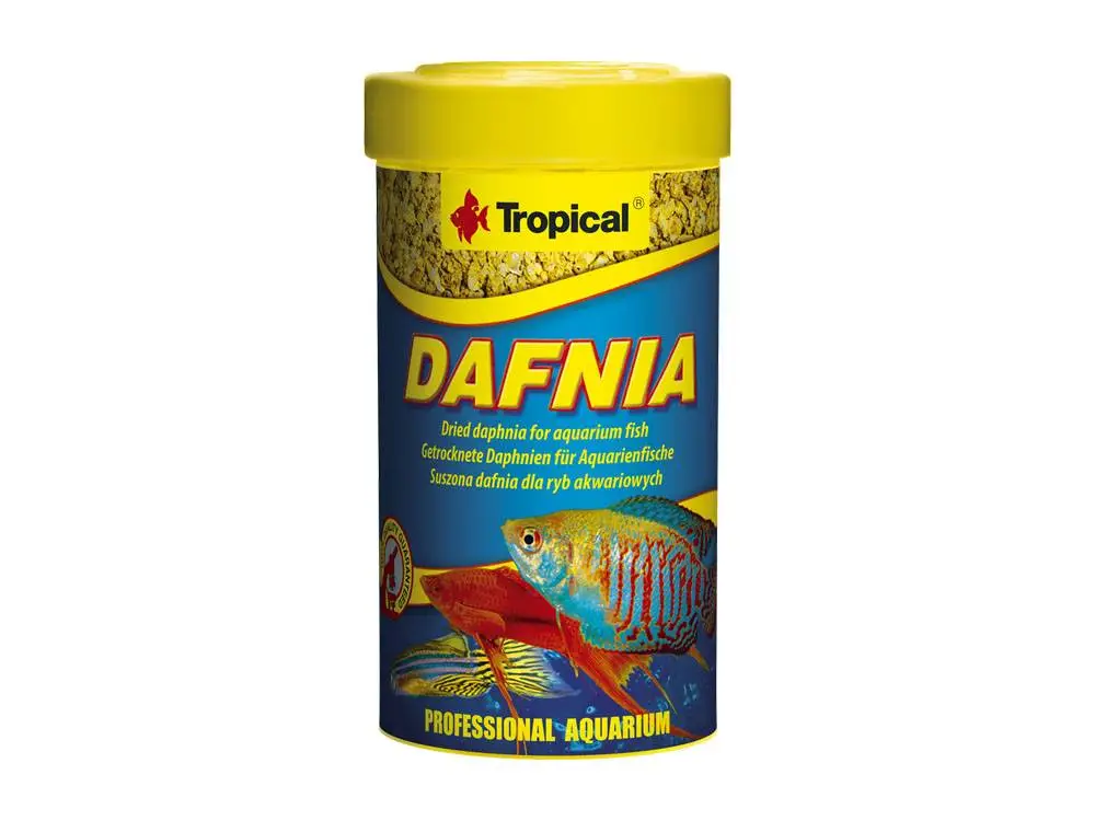 Tropical Dafnia 100ml (18gr) – Doğal Kurutulmuş Su Piresi Balık Yemi