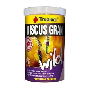 Tropical Discus Gran Wild 250ml (110gr) – Vahşi Discuslar İçin Özel Formül Balık Yemi