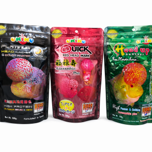 Okiko 3’lü Yem Seti (Head Up + Quick Red + Platinum),