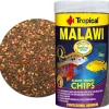 Tropical Malawi Chips 250ml (130gr) – Malawi Cikletleri İçin Bitkisel & Spirulina İçerikli Yem