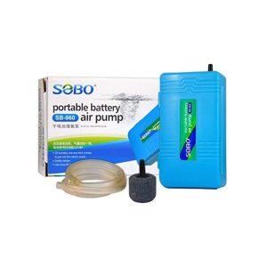 Sobo SB-960 Pilli Hava Motoru – 2L/dk Gücünde Balık Taşıma ve Elektrik Kesintisi Destek Motoru