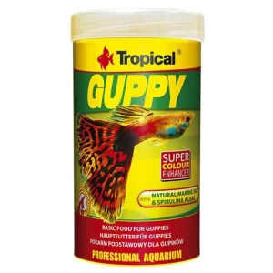Tropical Guppy 100ml (20gr) – Lepistesler İçin Özel Pul Yem