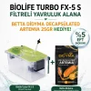 Biolife FX5-S Filtreli Yavruluk – Betta Didyma Decapsülated Artemia 25gr Hediyeli